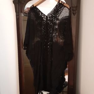 Lace Detail Cover Up